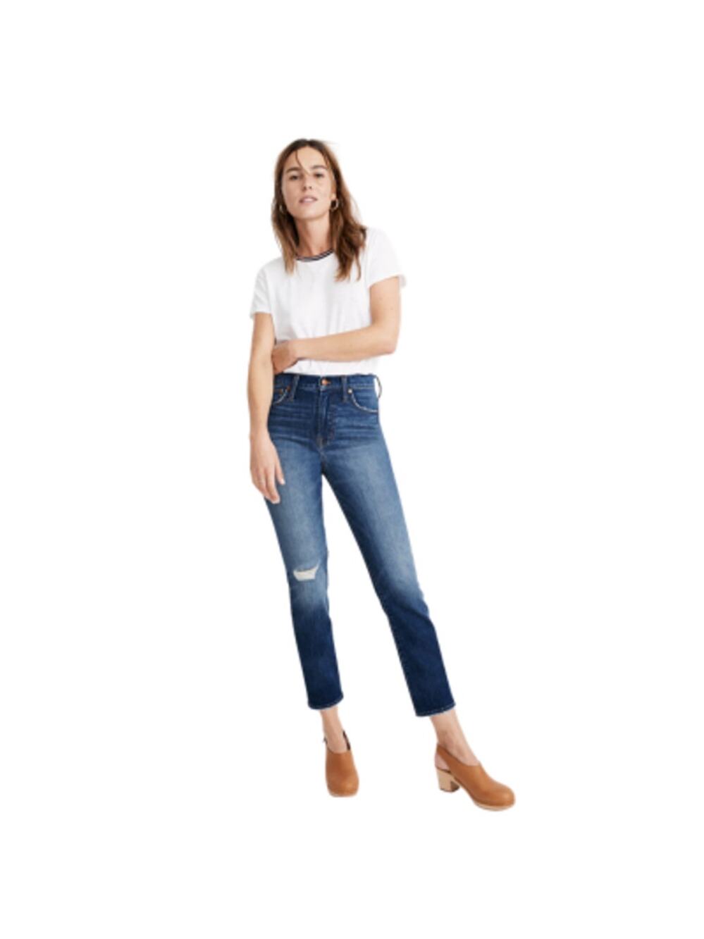 Madewell The Perfect Vintage Jean Bellbrook Wash Comfort Stretch Edition Size 27